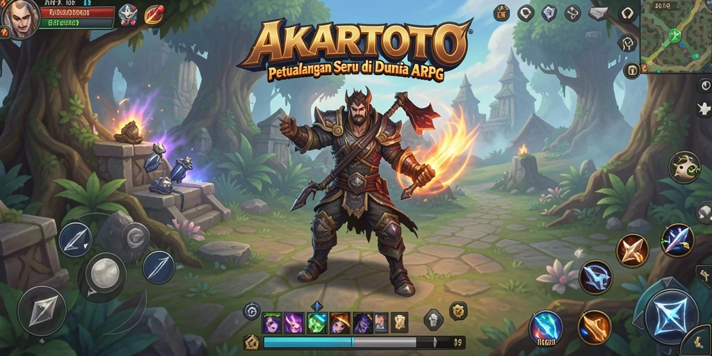 Gameplay ARPG yang menakjubkan dengan aksi seru.