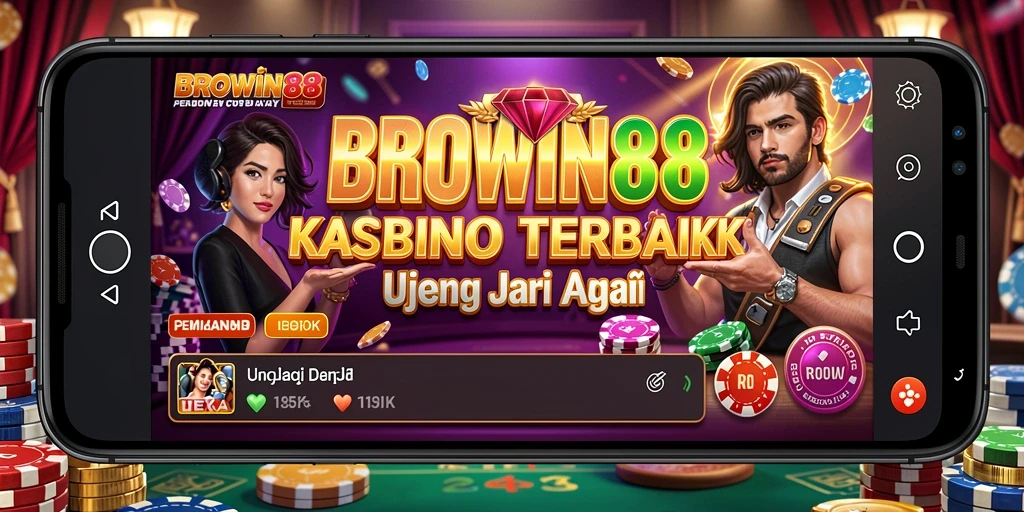 Screenshot gameplay BROWIN88 menampilkan pengalaman Kasino yang mengasyikkan.
