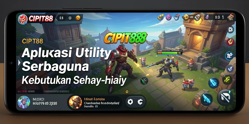 Tampilan antarmuka CIPIT88 yang memudahkan navigasi untuk pengguna.