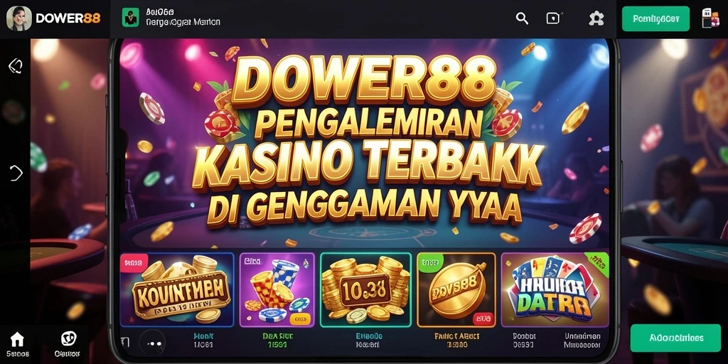 Tampilan gameplay seru di DOWER88 dengan grafis yang menawan.