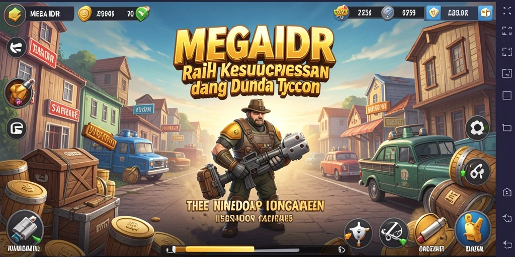 Tampilan gameplay Tycoon yang menarik dan penuh tantangan.