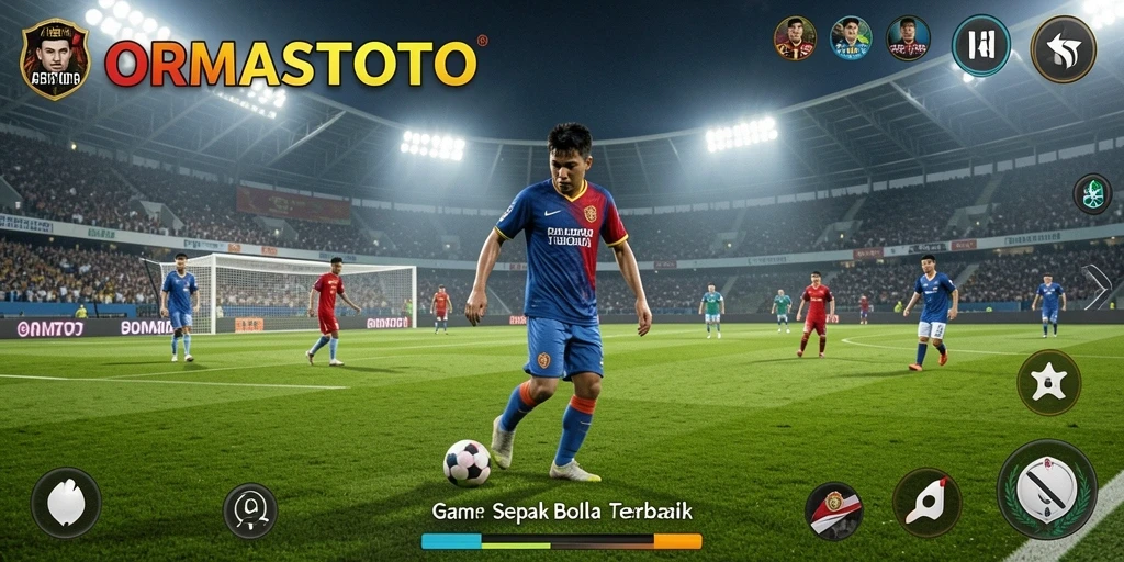 Screenshot gameplay dinamis dari ORMASTOTO.